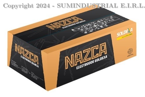 ELECTRODO NAZCA PLUS 6010 DE 5/32 SOLDEXA