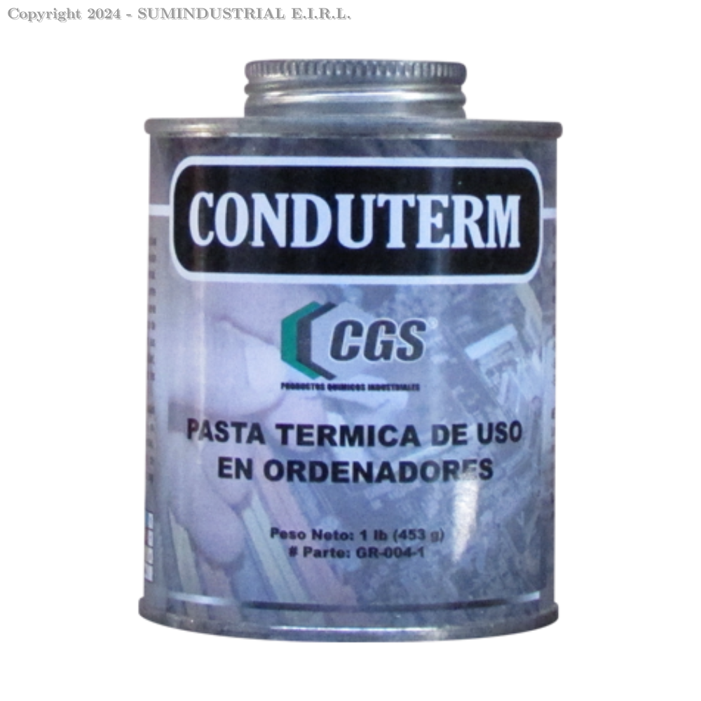 CONDUTERM - PASTA TERMICA DE USO EN ORDENADORES LAT X1,0000 lb 3191 CGS