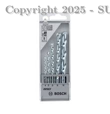 SET DE 8 BROCAS PARA MAMPOSTERÍA CYL-1 Ø3-4-5-6-7-8-9-10MM BOSCH