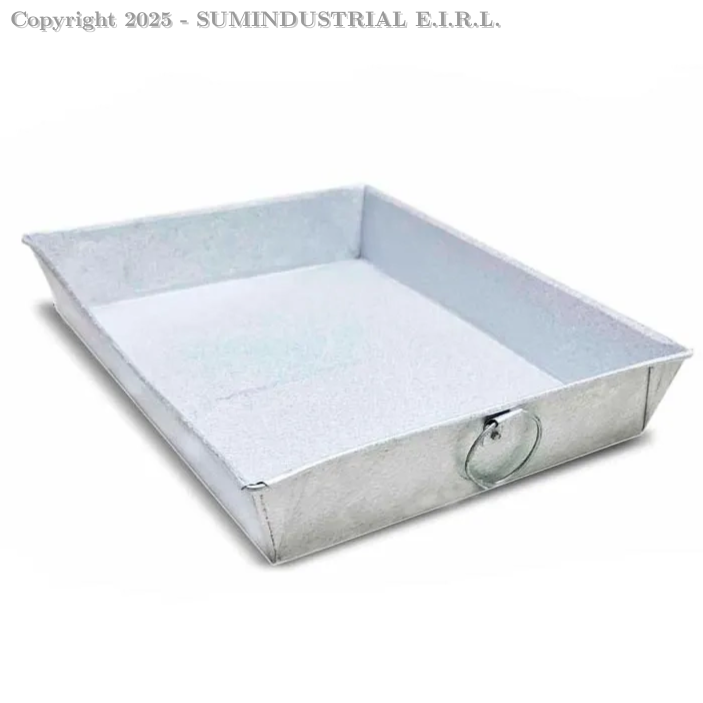 BANDEJA GALVANIZADA ANTIDERRAME DE ACEITE 30X40