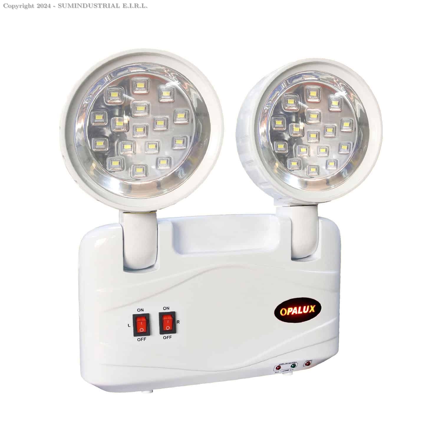 LUZ DE EMERGENCIA 32 LEDS SMD AUTONOMIA 9H 9101SMD- [9101SMD] - OPALUX