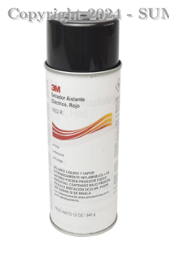 BRNIZ AISLANTE SPRAY COLOR ROJO LATA 12 OZ 3M