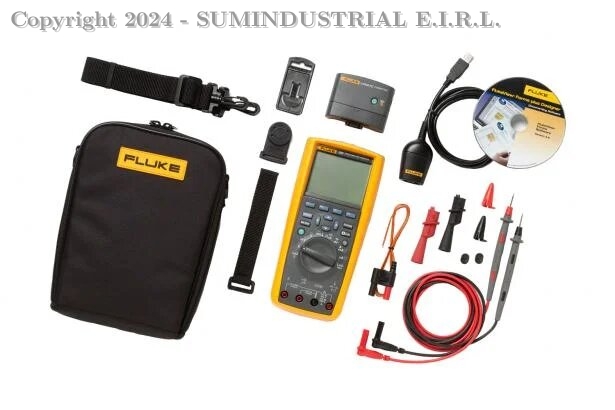 Juego combinado Fluke 287 y FlukeView® Forms con conector ir3000 FC FLUKE-287/FVF/IR3000