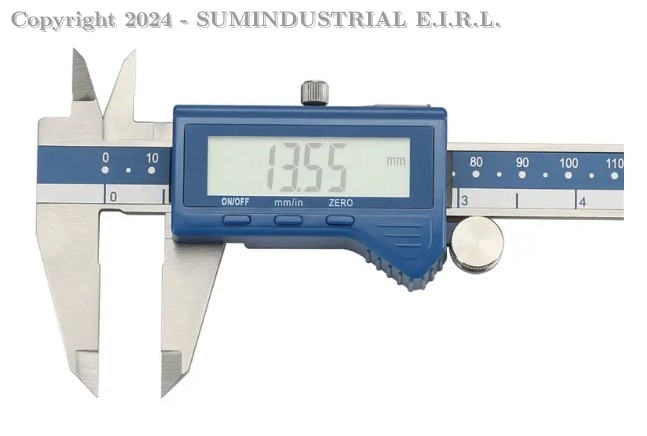 CALIBRADOR DIGITAL MICRÓMETRO ELECTRÓNICO DASQUA DE ALTA PRECISIÓN DE 6 PULGADAS/150 MM CON PANTALLA LCD