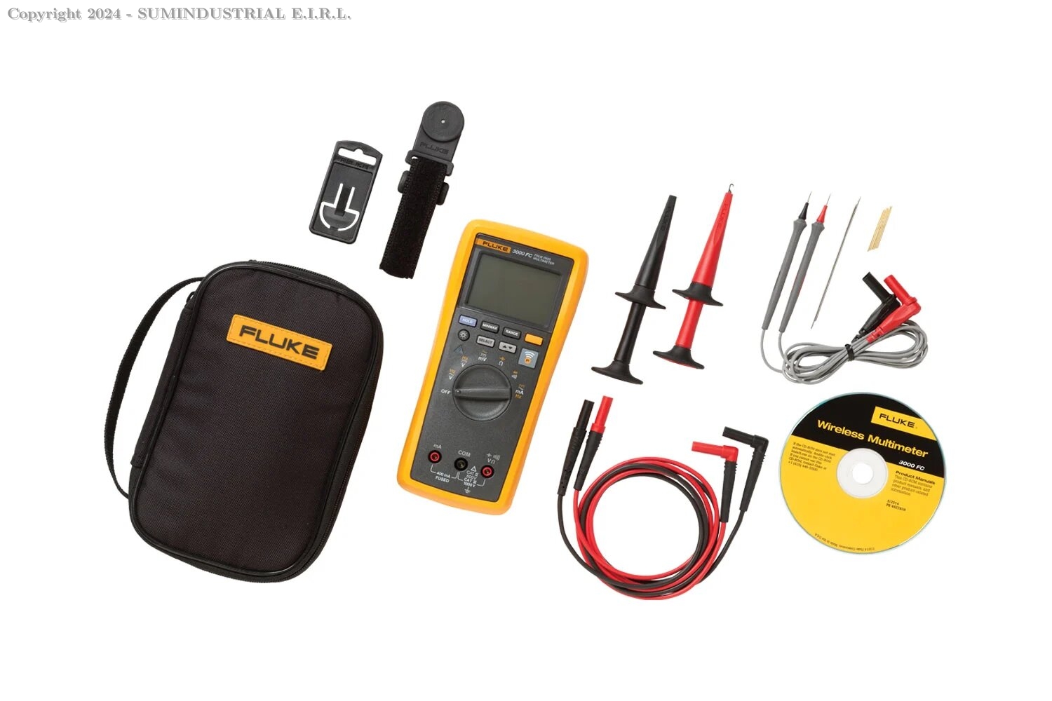 KIT COMBINADO FLUKE 3000 FC/EDA2