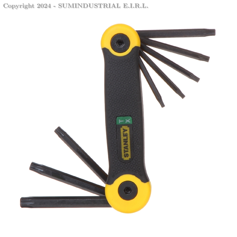 JUEGO DE LLAVE ALLEN PRO TORX T9 A T40 (8 PZAS) 69-266 STANLEY