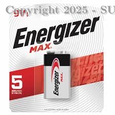 9V BATERIA ALCALINA ENERIZER