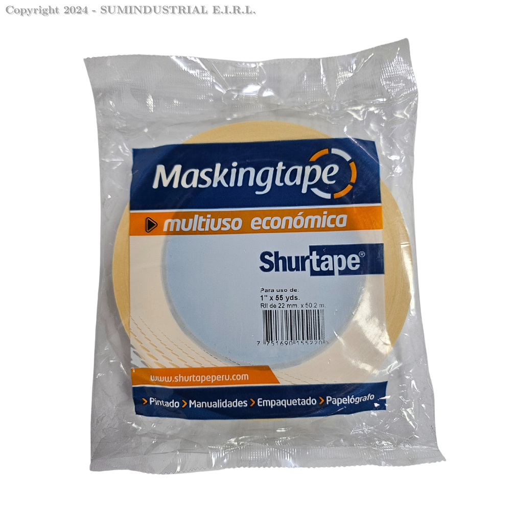 MASKINGTAPE MULTIUSO ECONÓMICA 1
