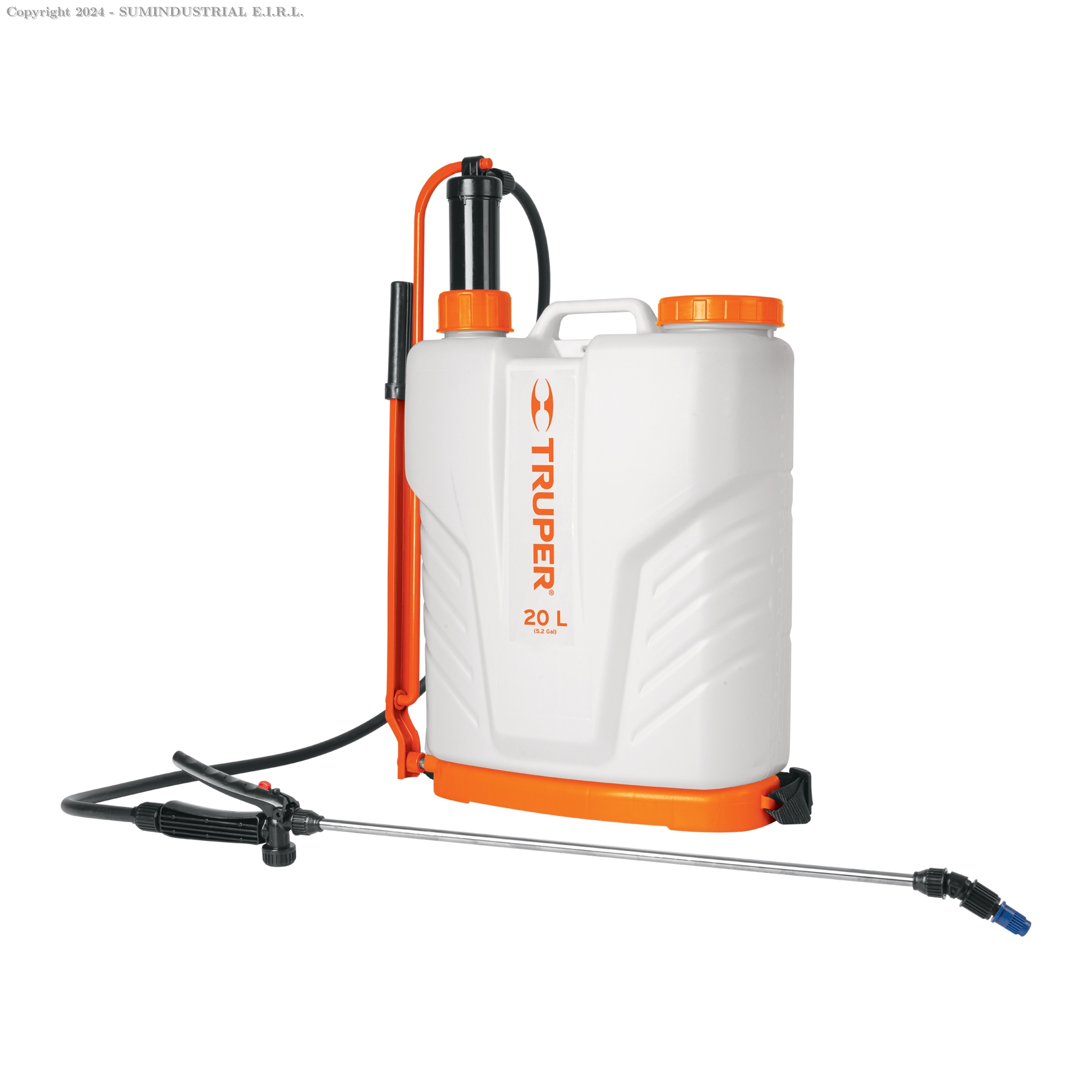 FUMIGADOR DE 20 L MANUAL DE MOCHILA, TRUPER 14193