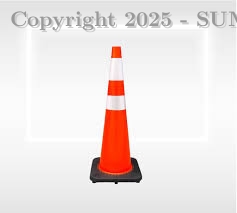 CONO DE SEGURIDAD NARANJA 36 - 90 CM