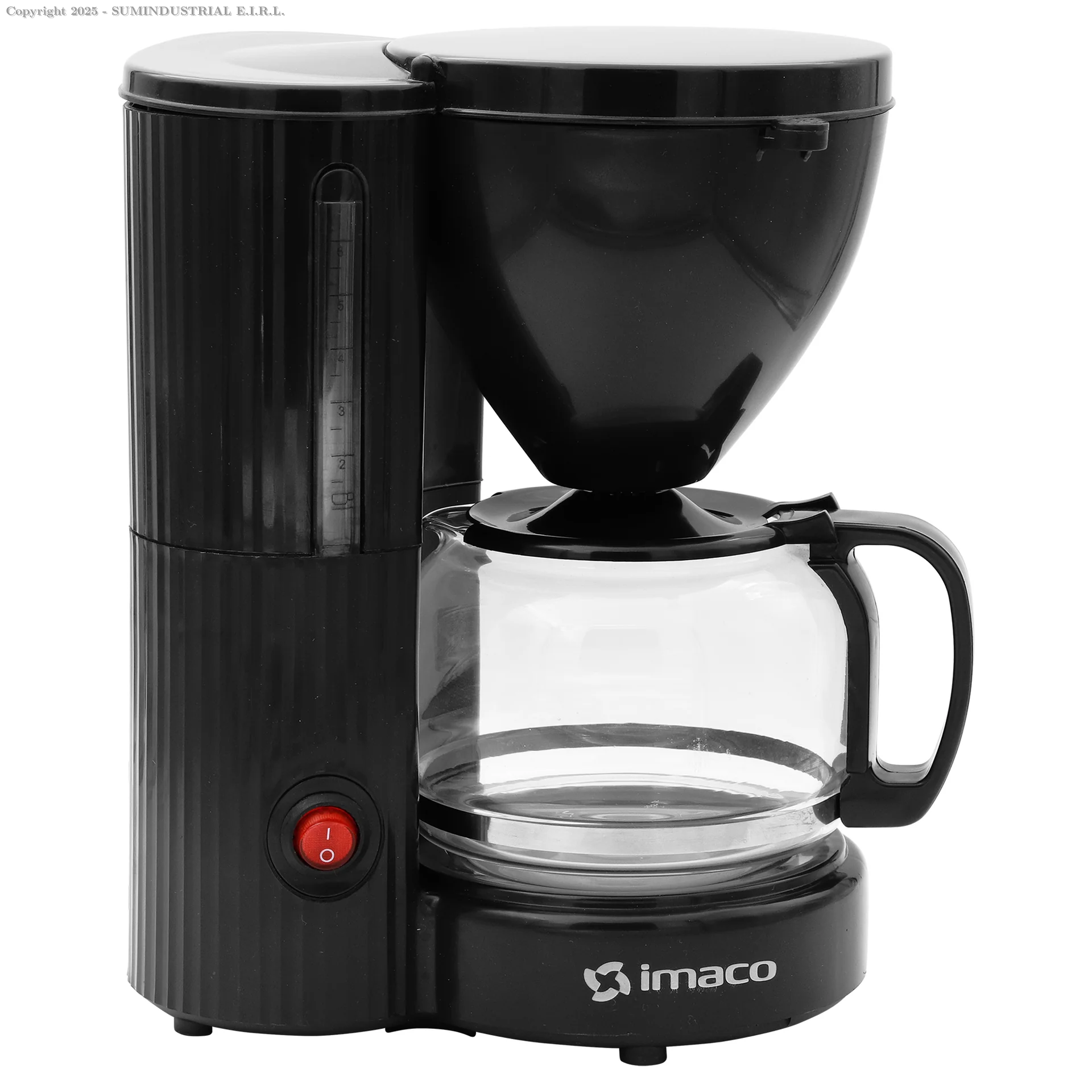 CAFETERA NEGRA 6-8 TAZAS IMACO - ICM608N