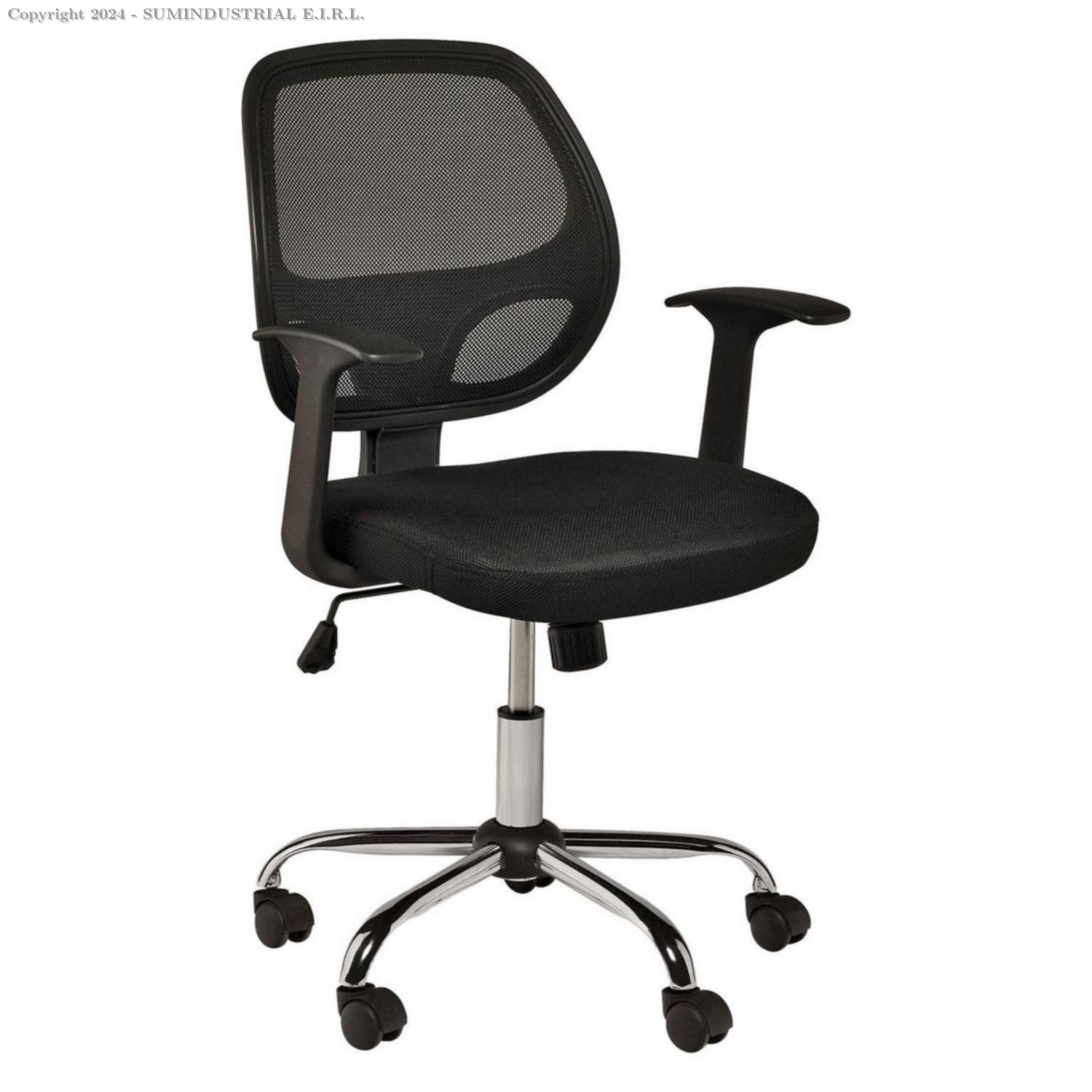 SILLA DE OFICINA VERONA NEGRO ERGONOMICA