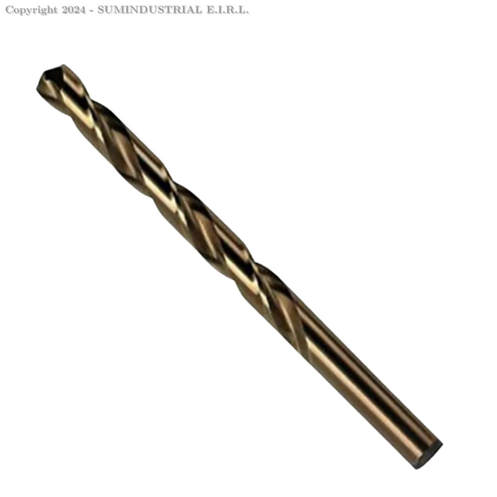 11050000750 BROCA CILINDRICA HSSCO COBALTO DE 7.50MM, MARCA HEPYC