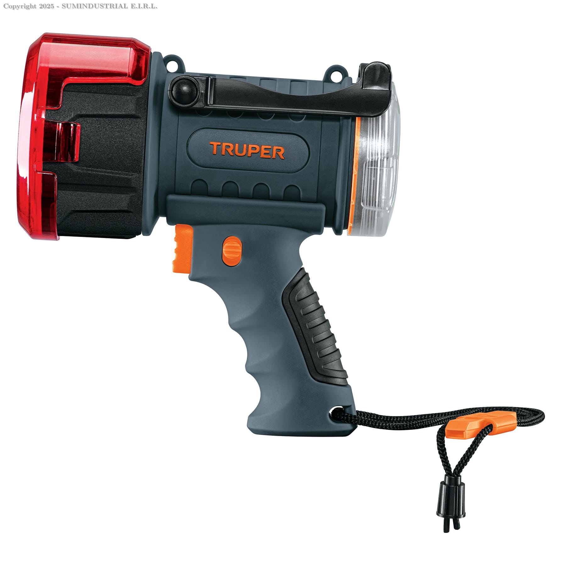 LINTERNA REFLECTORA LED 900 LM, RECARGABLE, TRUPER 102404