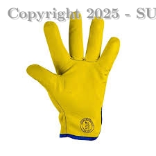 GUANTES DE CUERO SUPERVISOR AMARILLO RDL