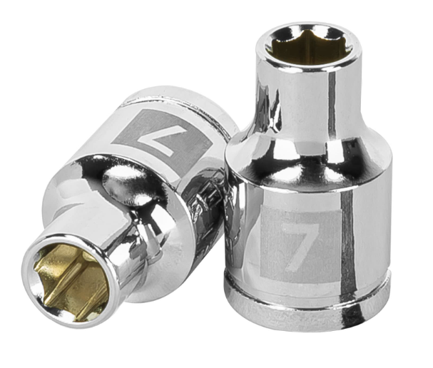 DADO HEXAGONAL ENCASTRE 3/8